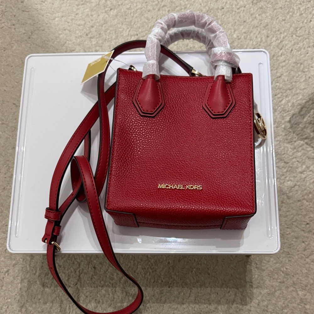 Michael Kors Cherry Red Mini Bag